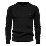 Daniel | Pull homme à motif à carreaux