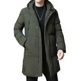 Manteau d'Hiver Long Élégant