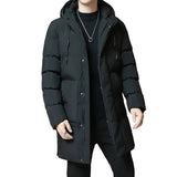 Manteau d'Hiver Long Élégant