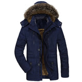 Veste en Coton avec Capuche pour l'Hiver