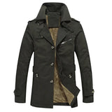 Manteau Trench Élégant Avec Doublure