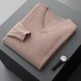 Pull en Laine avec Décolleté en V